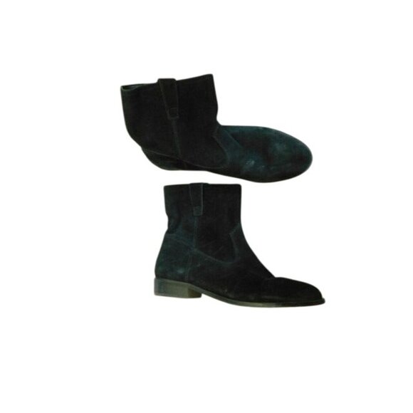 Rebecca Minkoff Size 8 Black Suede Ankle Boots NWT - Picture 3 of 4